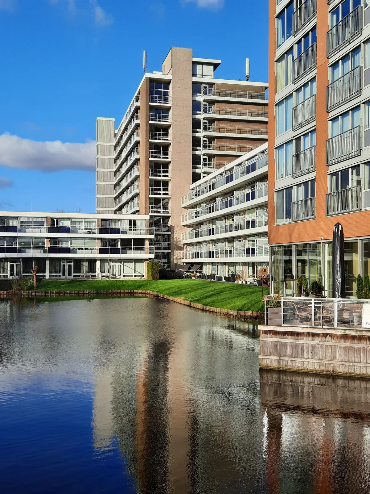 Appartementencomplex als voorbeeld van professioneel beheerd vastgoed